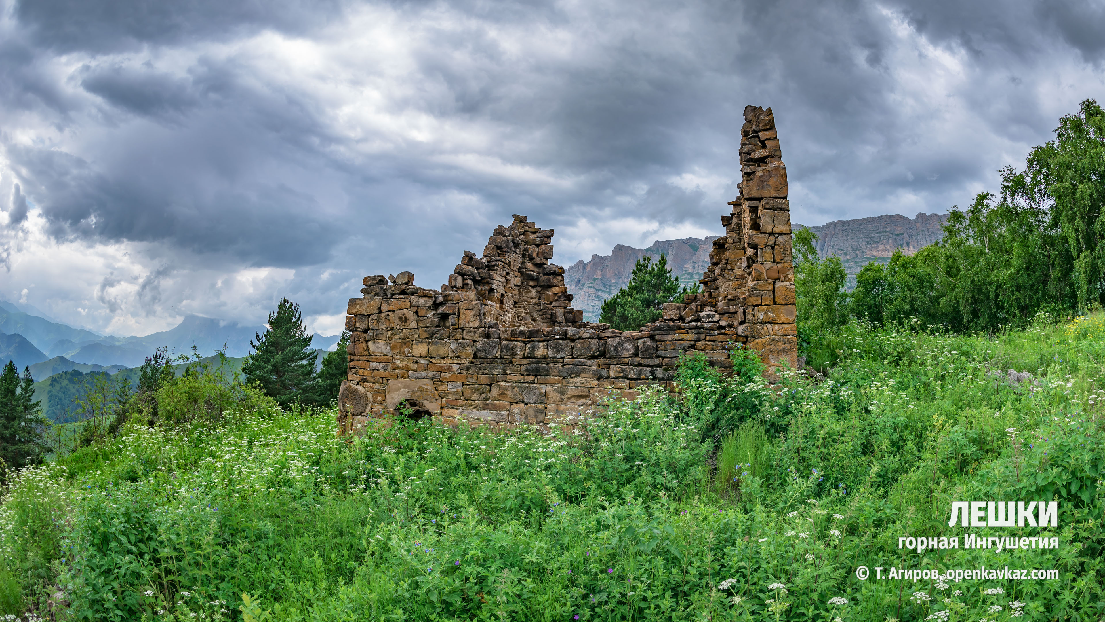 Лешки. Северная усадьба., Ингушетия