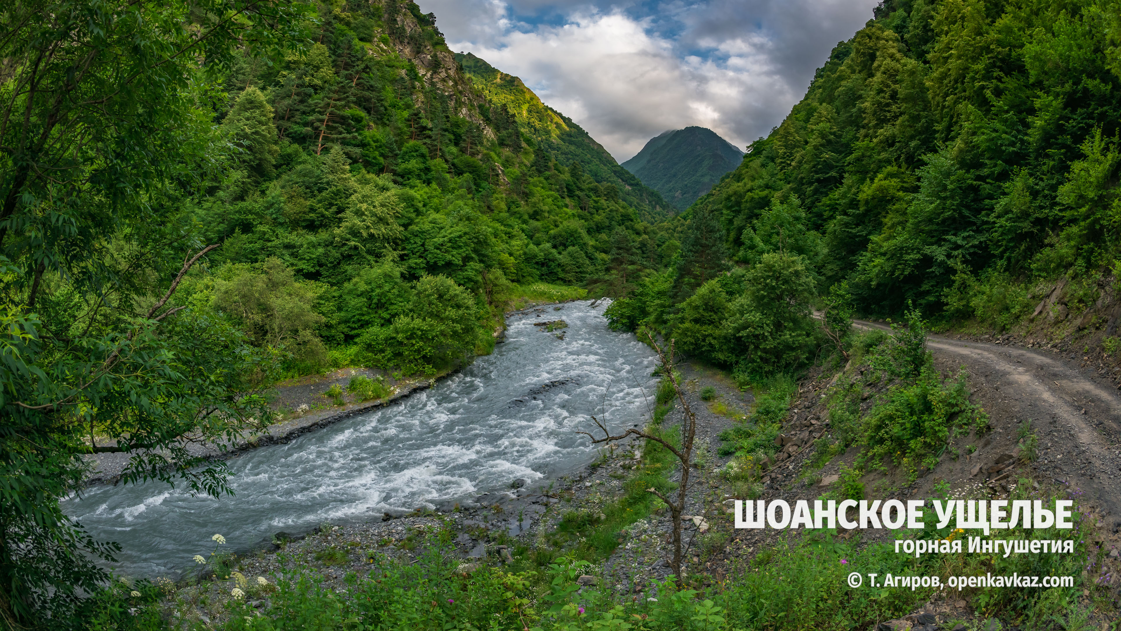 Солгинское ущелье в Ингушетии