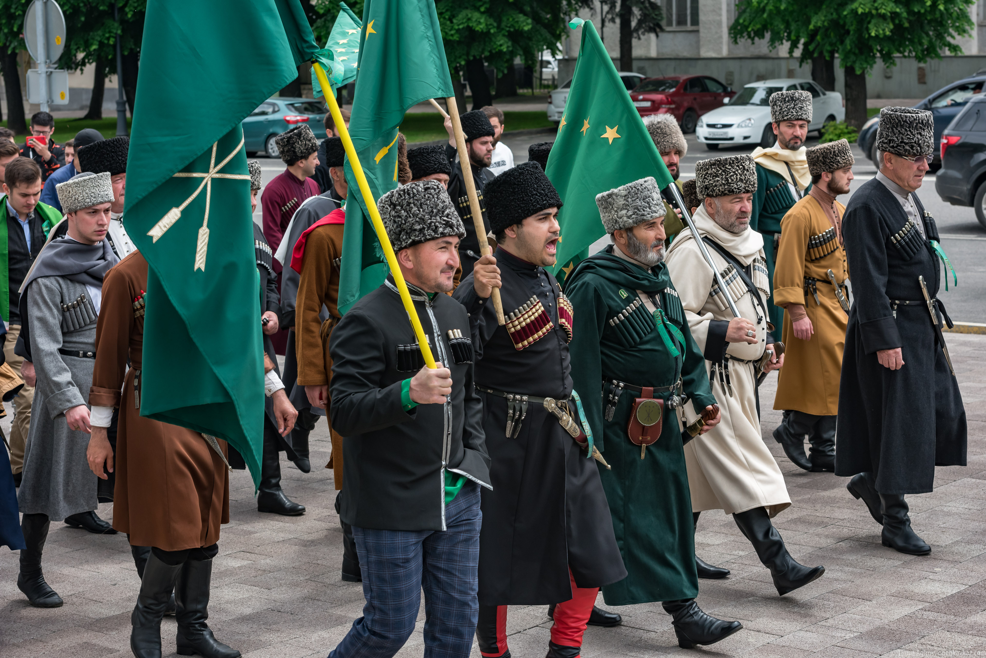 Траурное шествие в день памяти адыгов (Нальчик, 21 мая 2023 г.) - Фотобанк  - Открытый Кавказ